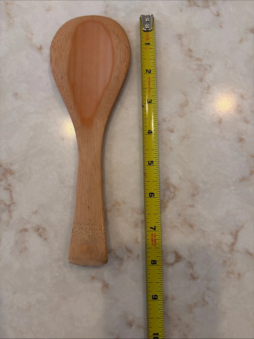 Wooden rice spoon paddle